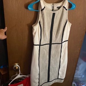 Size 2 ANN TAYLOR black and white